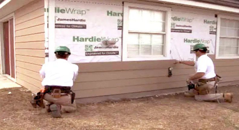 Applying new siding is quite simple