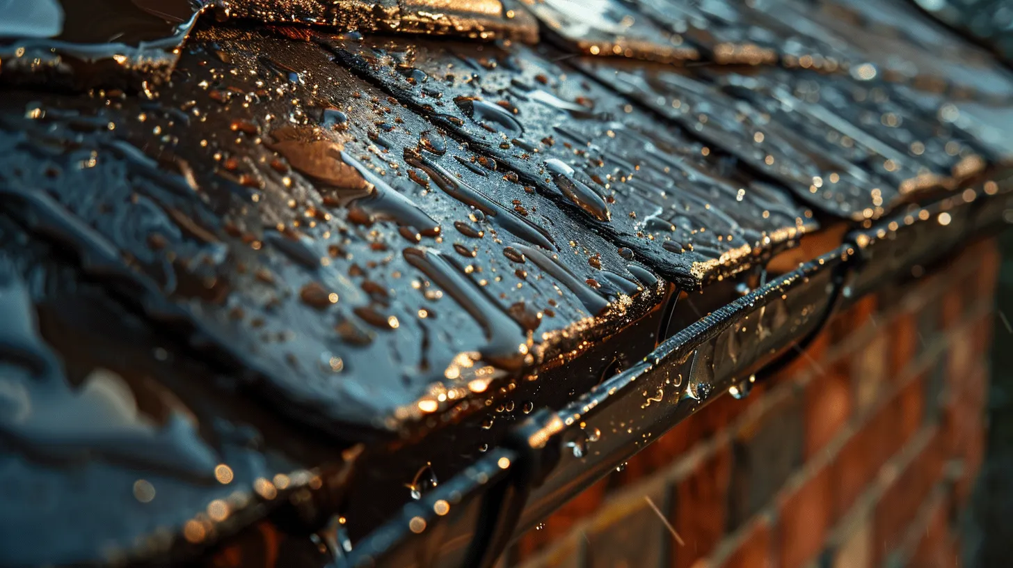 Hamilton roofing professional inspecting a residential property