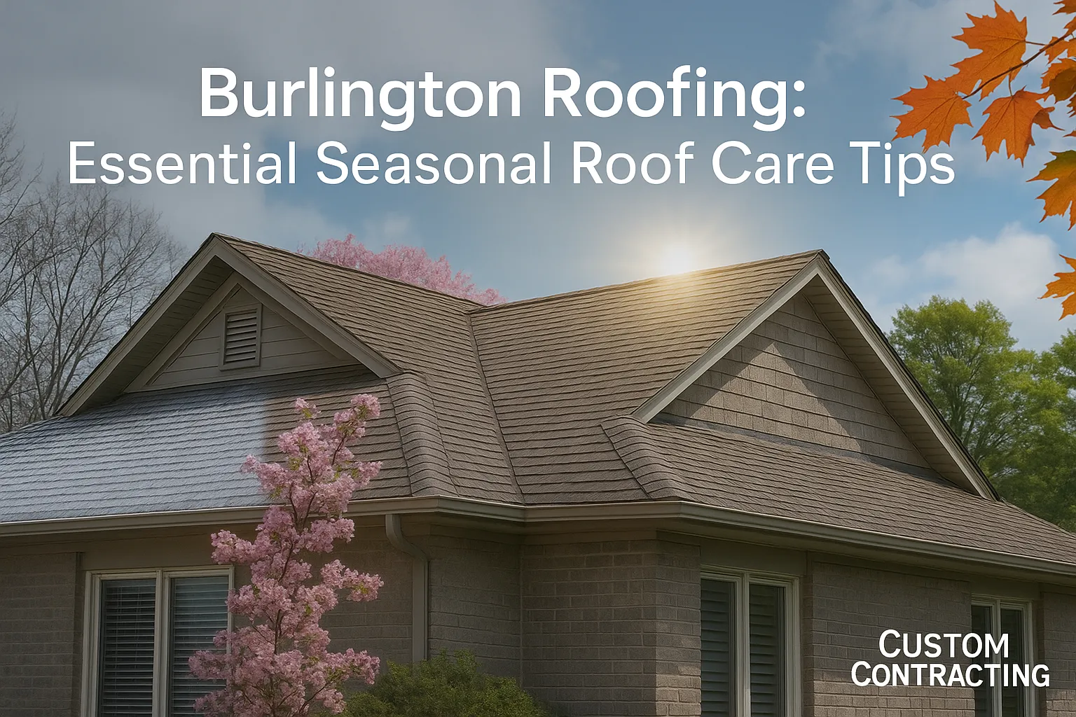 Vital Roof Care Tips for Burlington's Changing Seasons