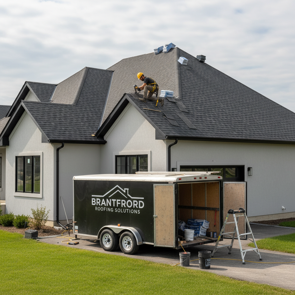 Average Roofing Costs in Brantford