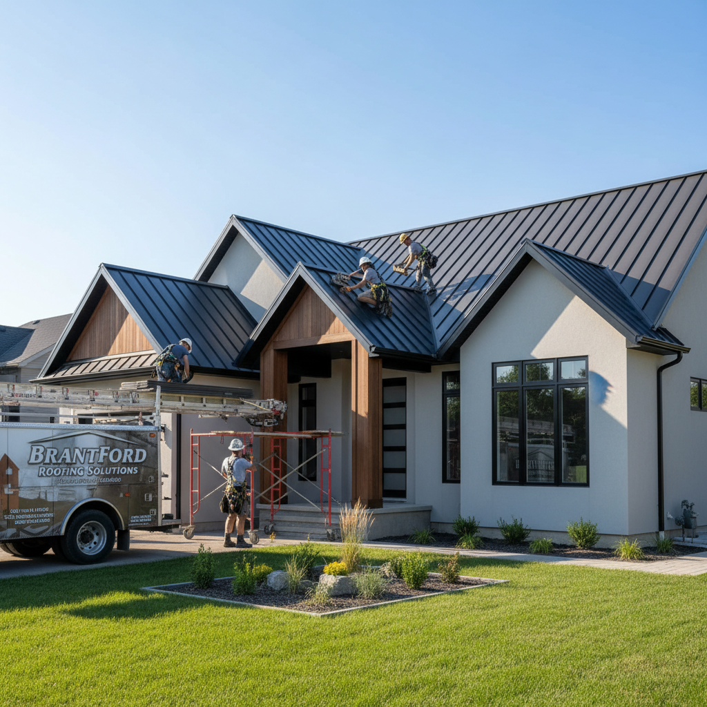 Choosing the Right Roofing Contractor in Brantford