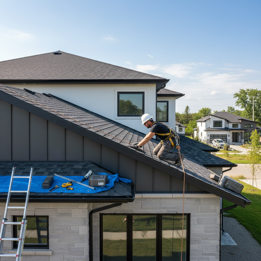 Labor Costs and Estimates for Roofing Projects in Burlington